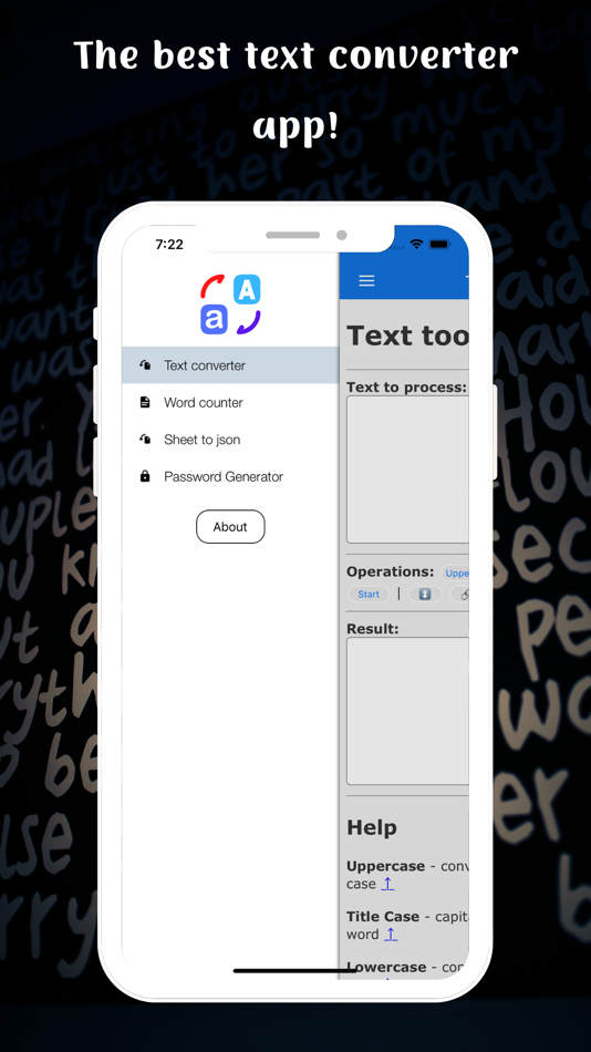 #1. Text Converter and tools (iOS) 게시자: Jose Sapon