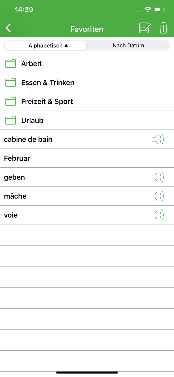 Wörterbuch Französisch