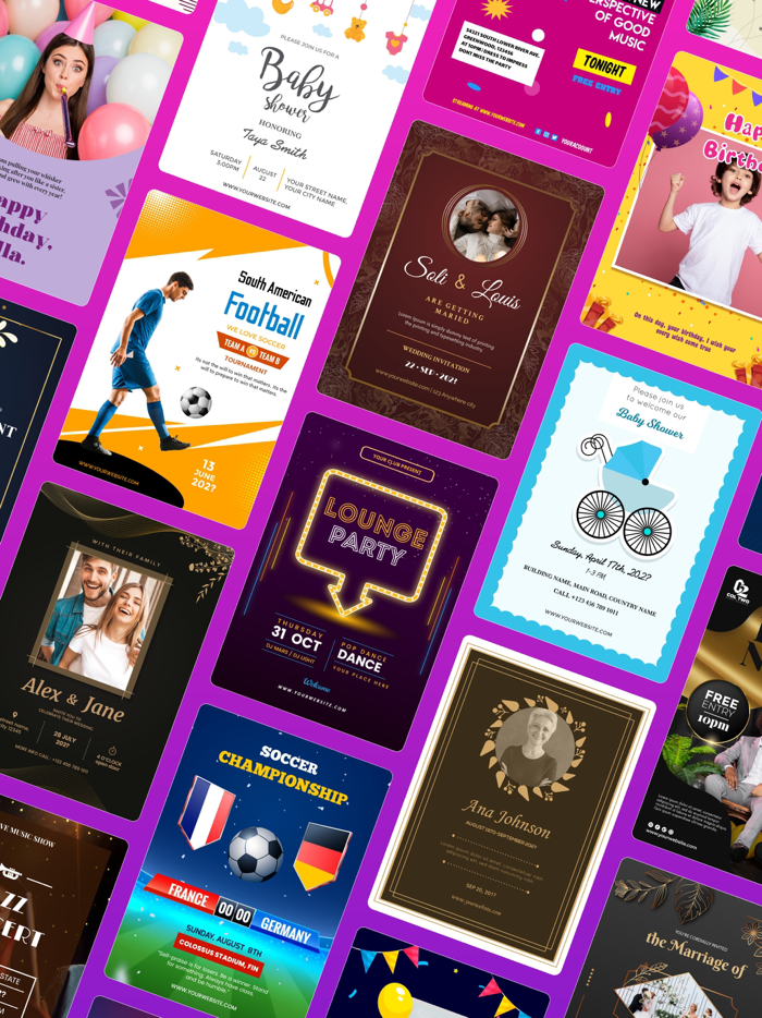 Invitation Maker - Card Maker