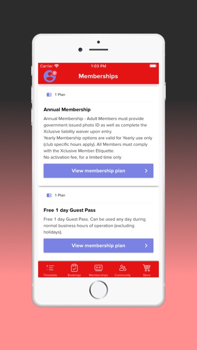 Xclusive Muscle & Fitness Club Screenshot