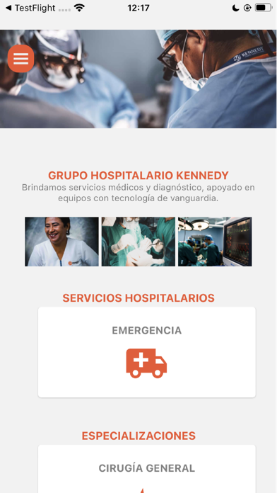 Grupo Hospitalario Kennedy Screenshot