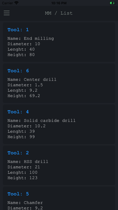 Mobile CAM CNC Screenshot