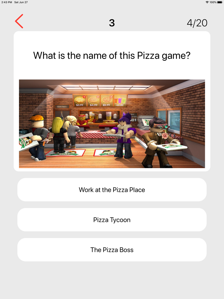 Roquiz Quiz For Roblox Robux App For Iphone Free Download Roquiz Quiz For Roblox Robux For Ipad Iphone At Apppure - roblox pizza boss