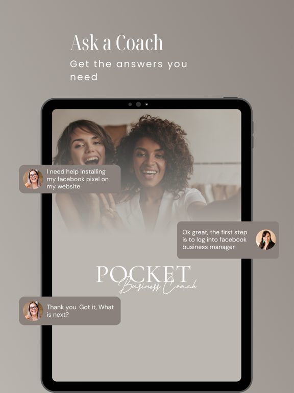 Pocket Business Coach iPad screenshot 2 - Business app