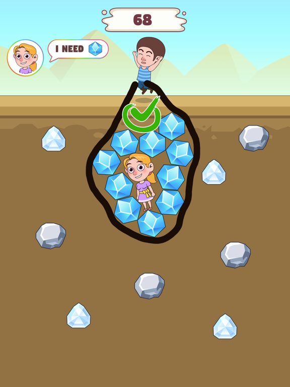 Pull The Gold iPad screenshot 4 - Games app