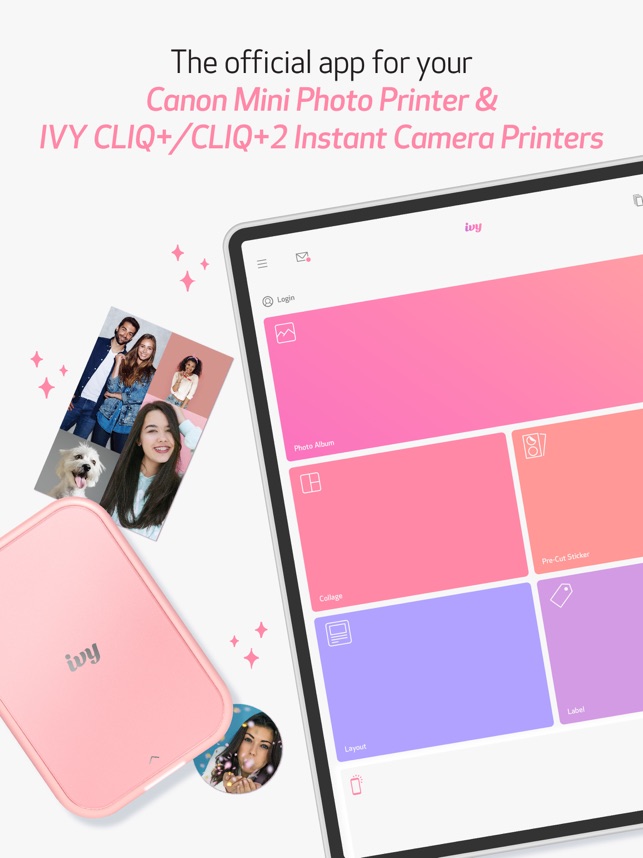 photo album for canon ivy