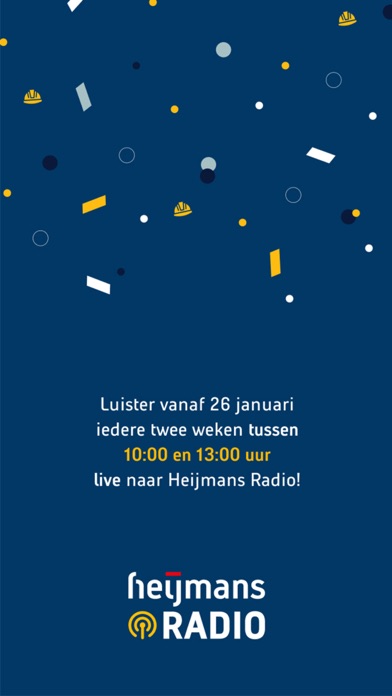 Heijmans Radio Screenshot