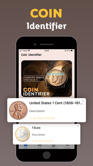 Coin Identifier Coin Snap Screenshot