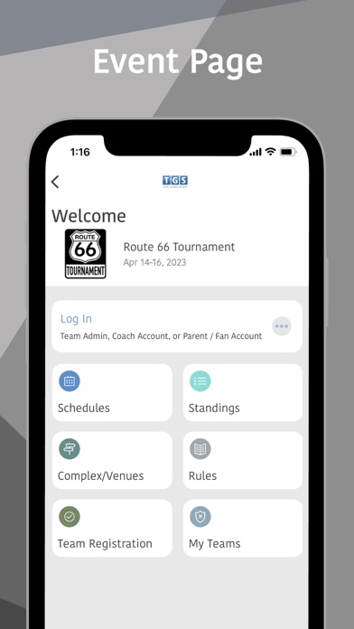 Tulsa SC Tournaments Screenshot