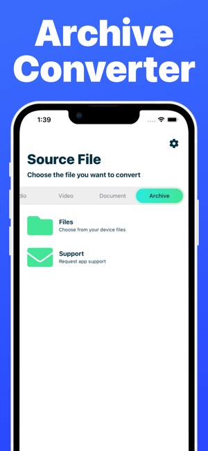 File Converter to the Formats on the App Store
