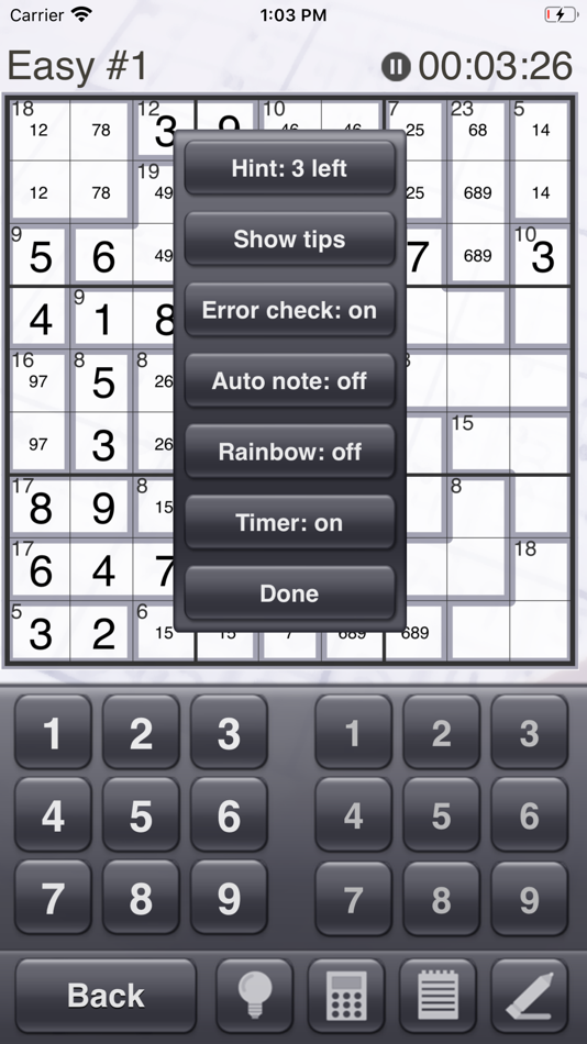 #7. Killer Sudoku! (iOS) Podle: Sarah Pierce