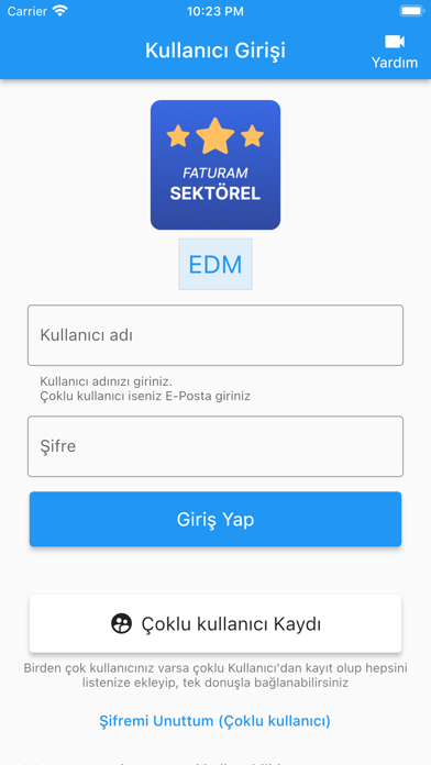 e fatura : Faturam Sektörel Screenshot