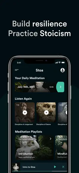 Game screenshot Stoa: Stoic Meditation mod apk