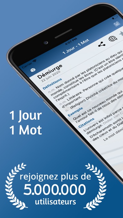 1 Jour 1 Mot - définition Screenshot