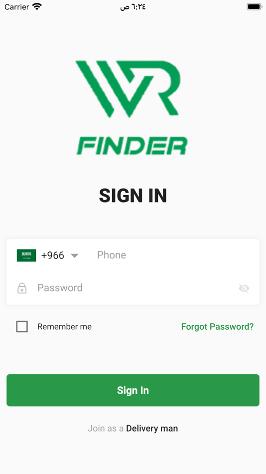 #2. Wr Finder Delivery (iOS) โดย: Abdelrahman Mohamed