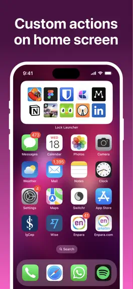 Game screenshot Lock Launcher Widget apk