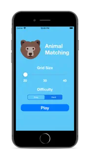 animal matching iphone screenshot 1