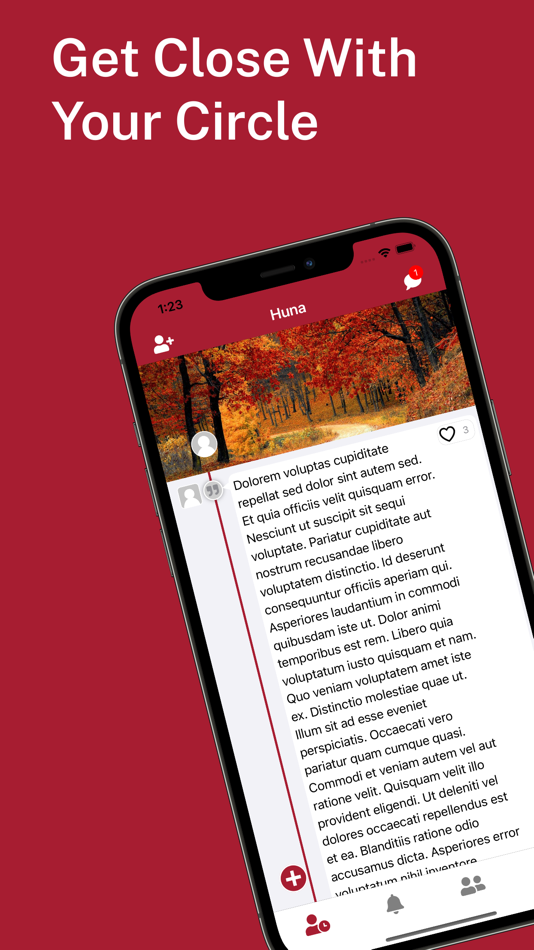 #1. Huna - Your Circle (iOS) 由: SARAB GHAYM COMPANY FOR INFORMATION TECHNOLOGY