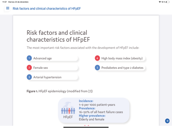 Screenshot #5 pour HFpEF Booklet