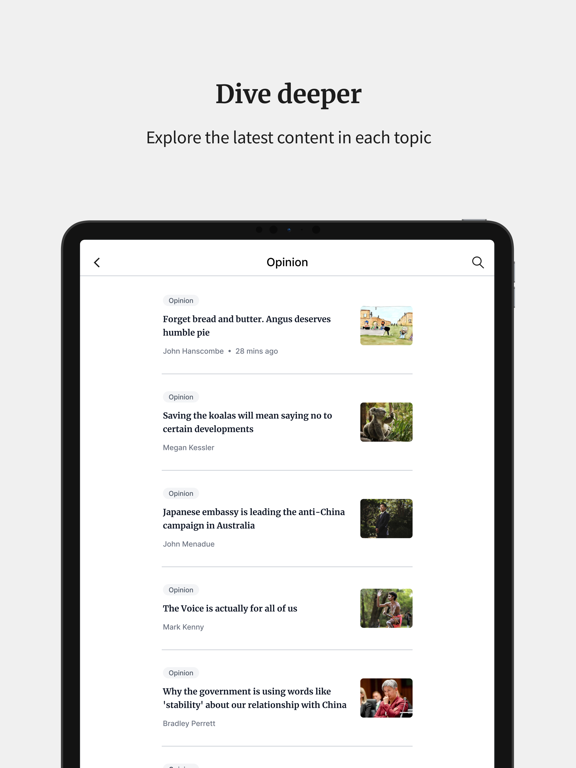 Canberra Times iPad screenshot 6 - News app