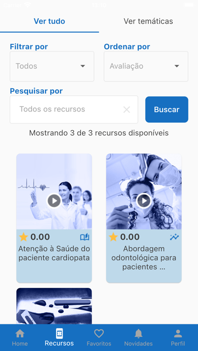 Doenças Cardiovasculares Screenshot
