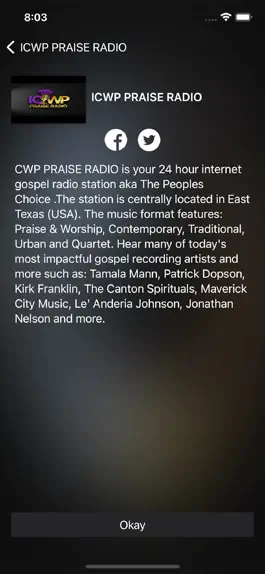 Game screenshot ICWP PRAISE RADIO apk