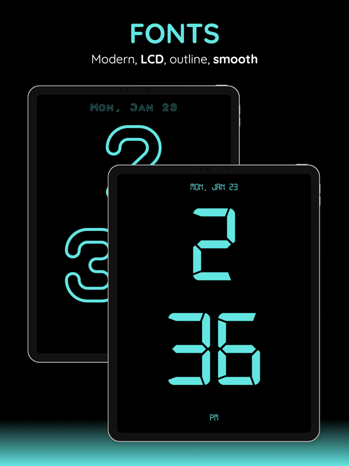 Bed Time  Large Clock