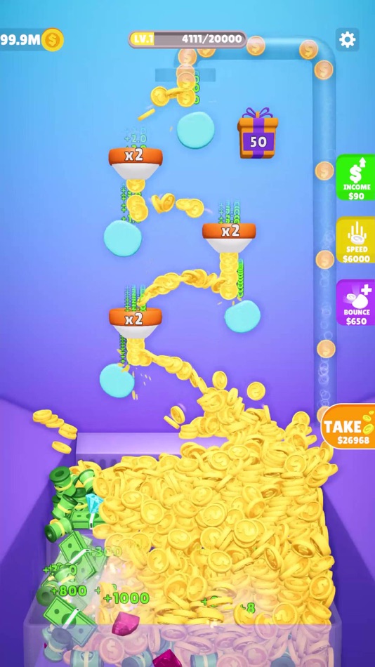 #8. Coin Fever (iOS) 由: CHEF GAME STUDIO YAZILIM TEKNOLOJILERI LIMITED SIRKETI