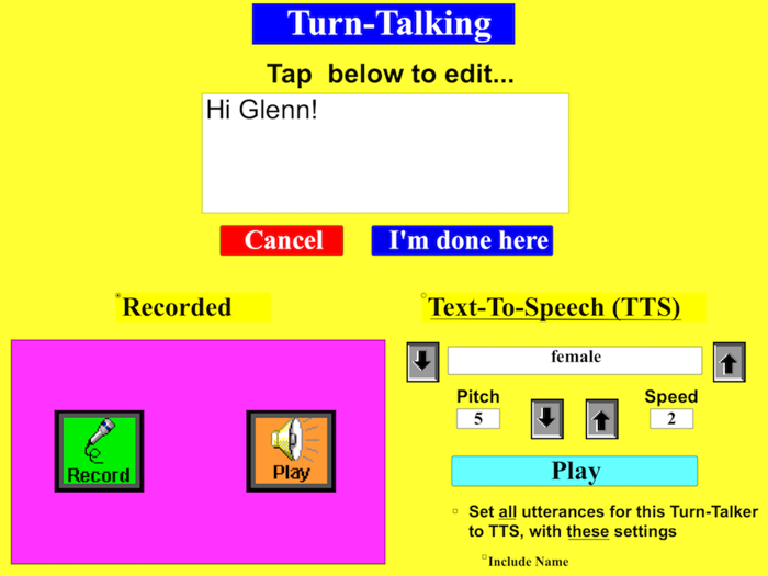 Turn-Talking