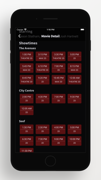 Bahrain Cinema Screenshot