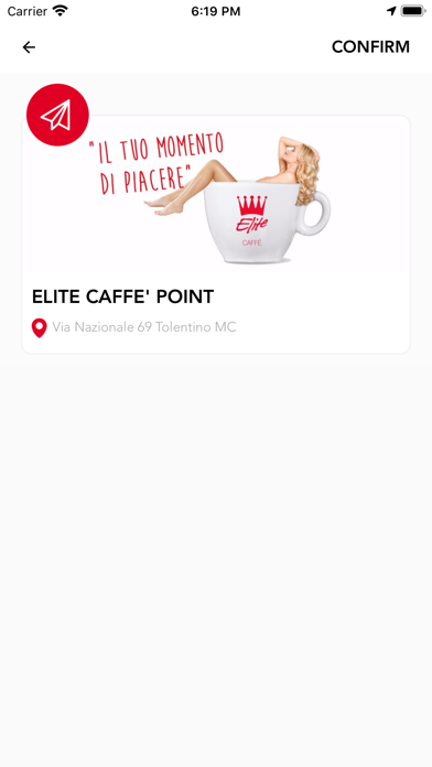 Elite caffè point Screenshot