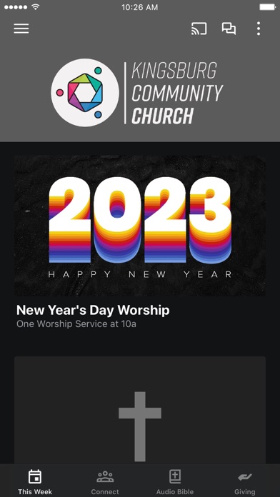 Kingsburg Community Church Screenshot