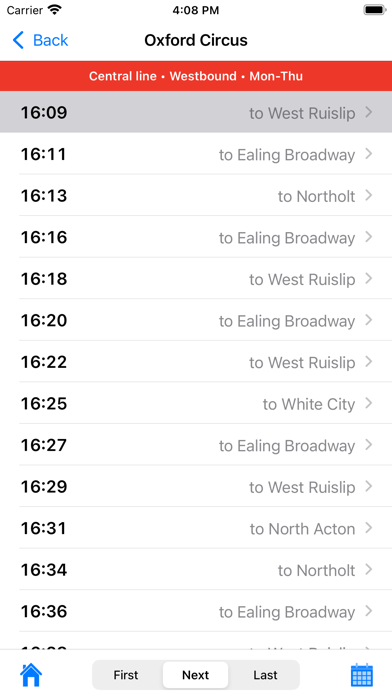 Tube Times Screenshot