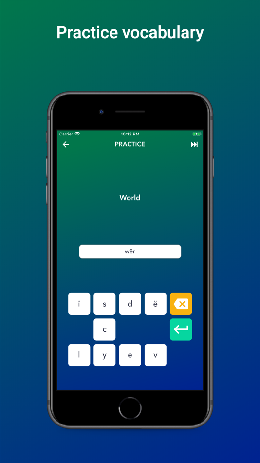 #4. Tobo: Learn Afrikaans Words (iOS) Podle: Utku Uysal