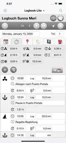 Game screenshot Logbook Lite hack