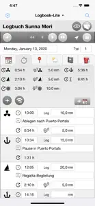 Logbook Lite screenshot #3 for iPhone