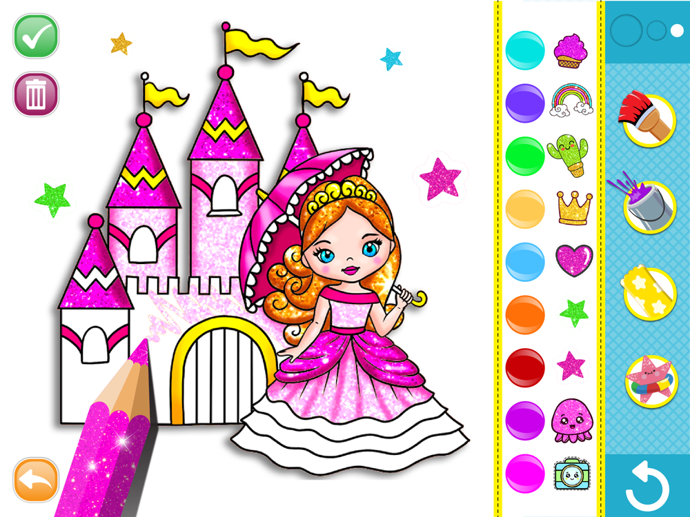 Download Glitter Coloring For Kids App for iPhone - Free Download Glitter Coloring For Kids for iPad ...