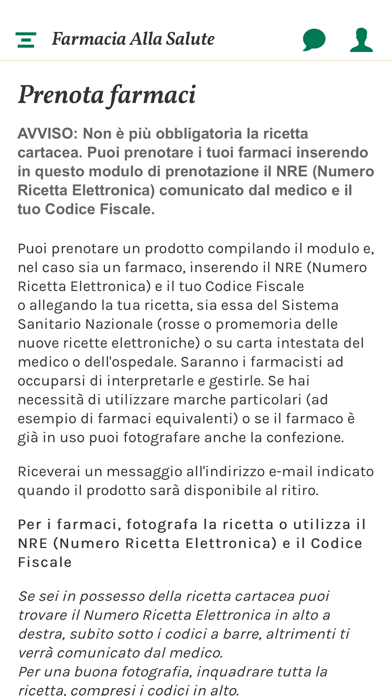 Farmacia Alla Salute Screenshot