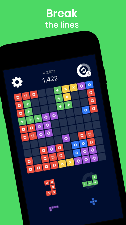 #2. Blox - The Game of Blocks (iOS) 由: Ailton Vieira Pinto Filho
