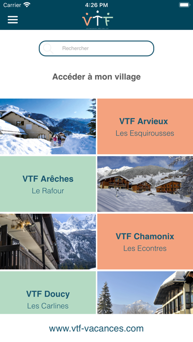 VTF VACANCES Screenshot