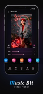 MusicBit - Music Video Maker screenshot #2 for iPhone