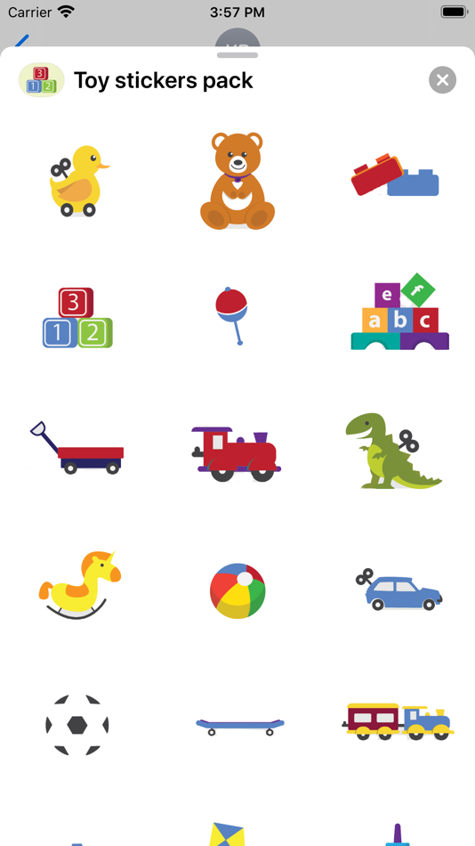 Toys - Stickers & emojis - 1.2 - (iOS)