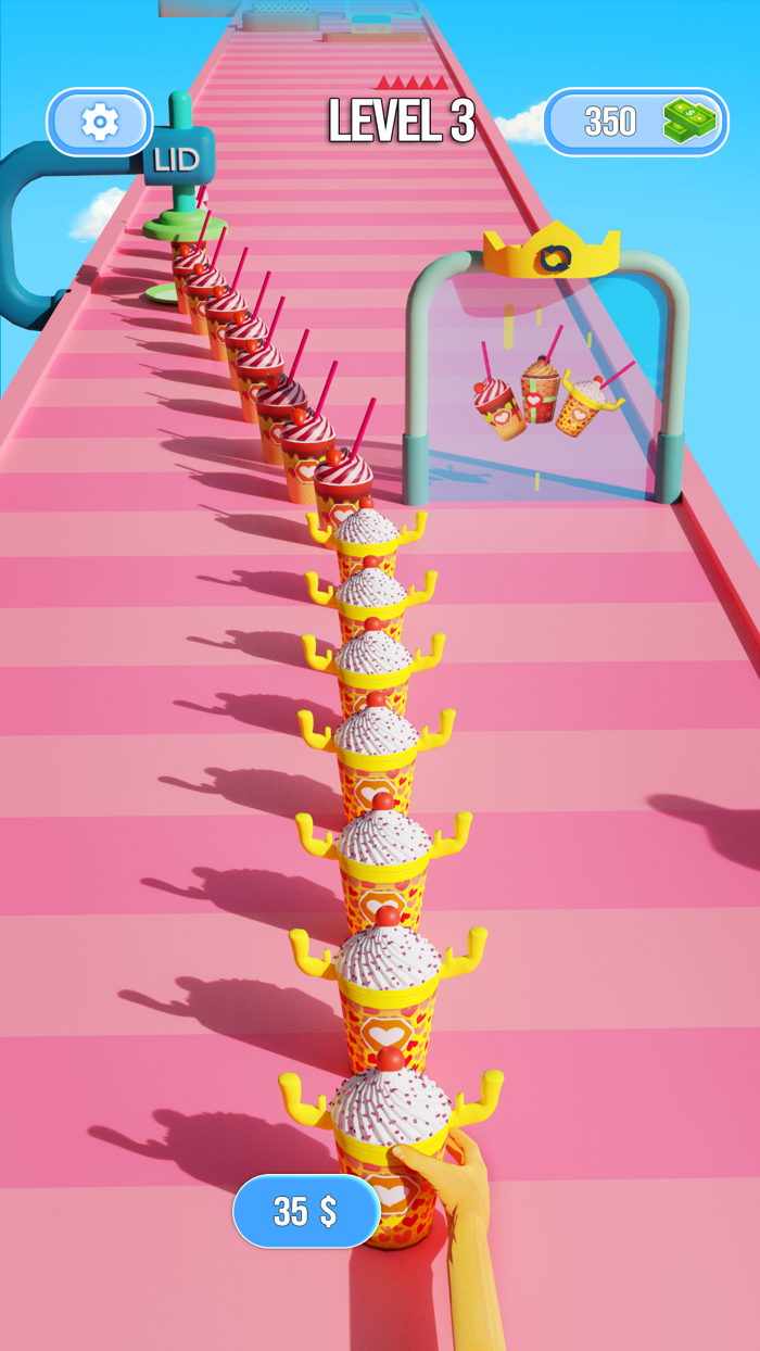 Coffee Stack Rush 3D