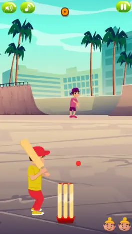 Game screenshot Gully Cricket Battle apk