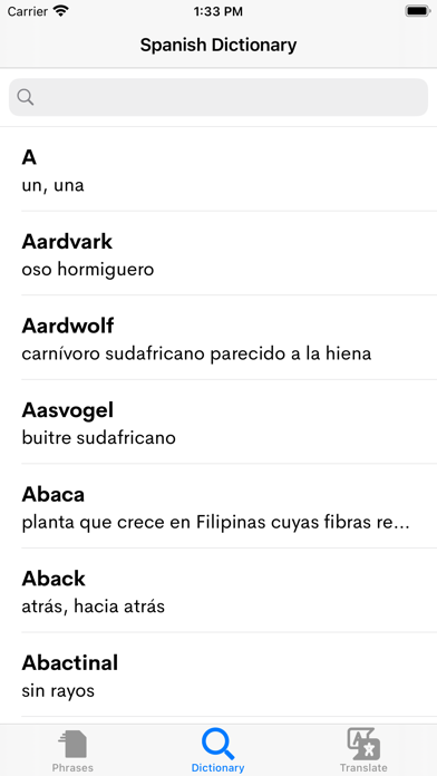Learn Spanish - Beginners Screenshot