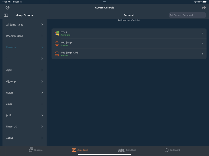 BeyondTrust Access Console