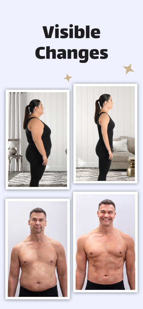 Lose Weight at Home in 30 Days - Transformative Results Display