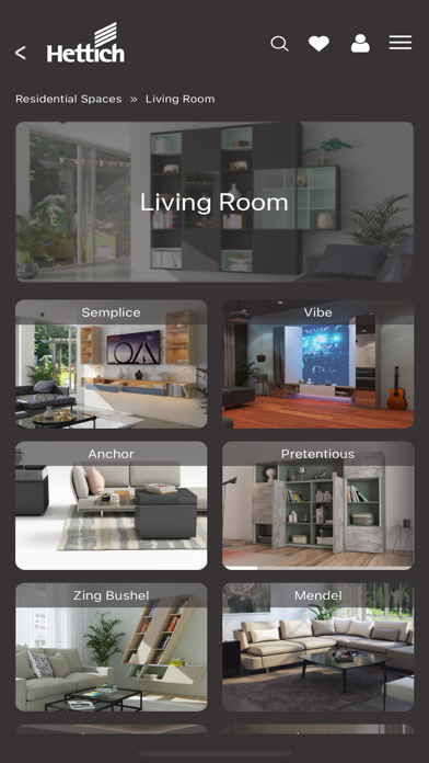 Hettich Design Gallery Screenshot
