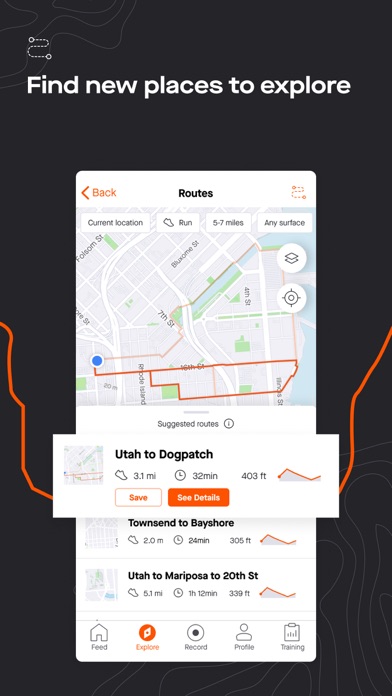 Strava Cycling - GPS Biking and Riding Route Tracker screenshot