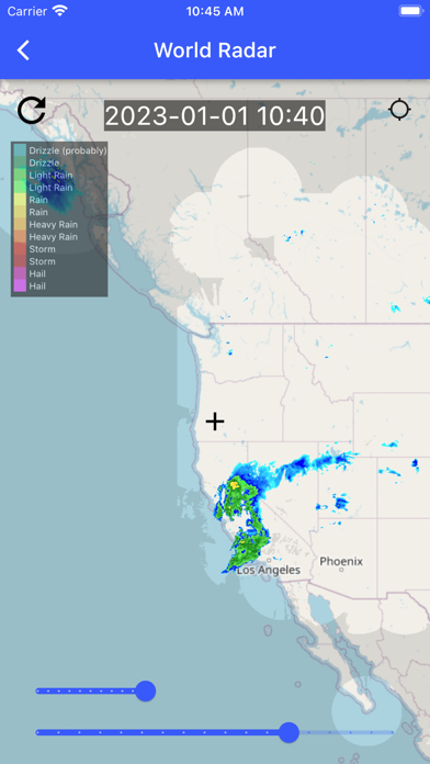 NOAA UHD Radar and NWS Alerts Screenshot